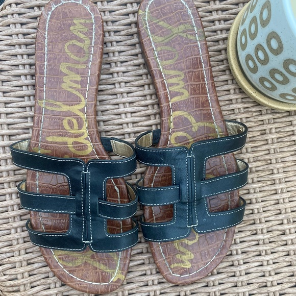 Sam Edelman sandals black 9 1/2 - Picture 2 of 6